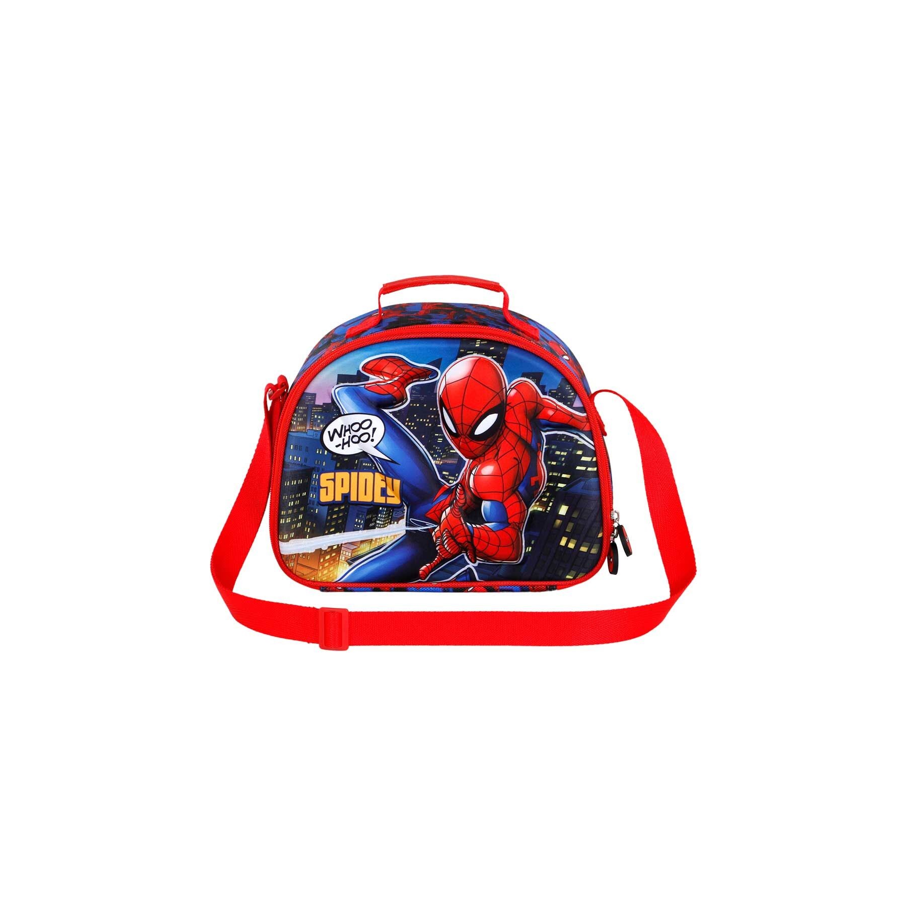 Bolsa portameriendas 3D Mighty Spiderman Marvel