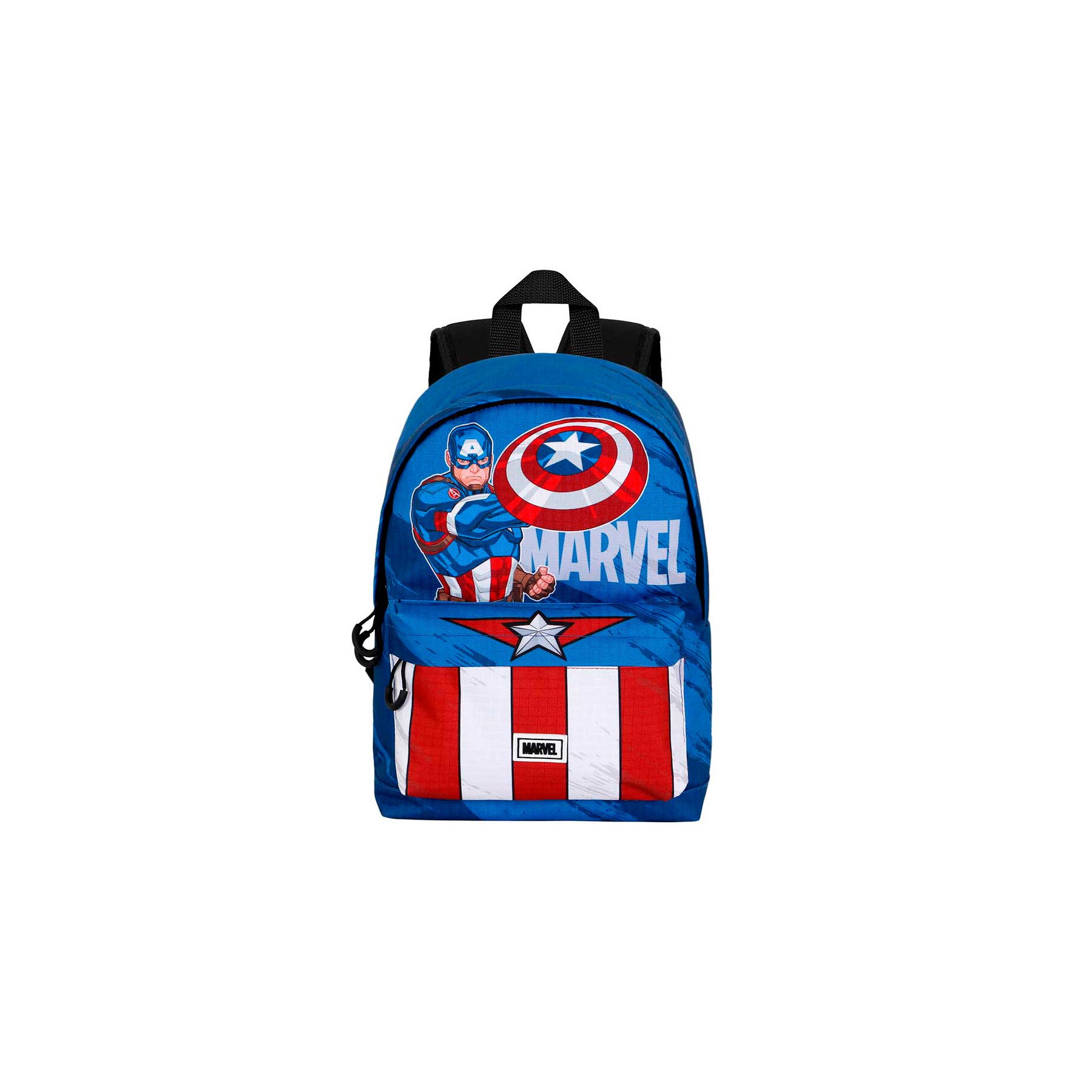 Mochila Gears Capitan America Marvel 34cm adaptable