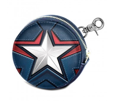 Monedero Coura Capitan America Marvel