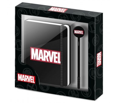 Set diario + boligrafo Comics Marvel