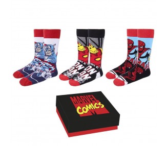 Set 3 calcetines Marvel