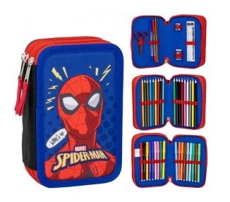 Plumier Spiderman Marvel triple