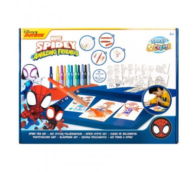 Set aerografo Spiderman Marvel