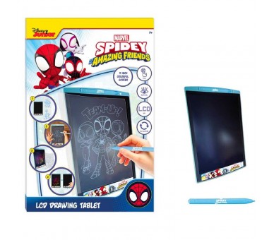 Tablet dibujo LCD Spiderman Marvel