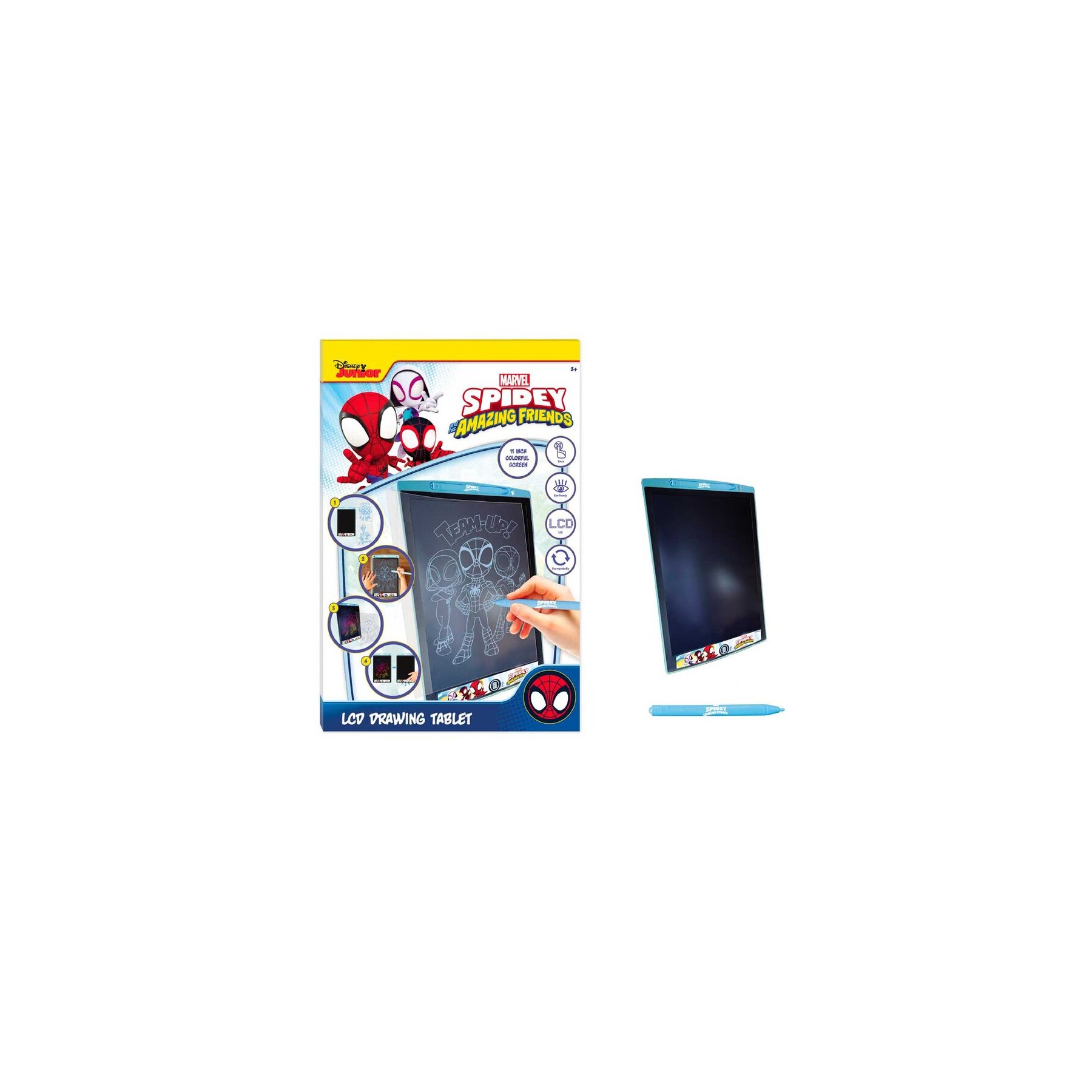 Tablet dibujo LCD Spiderman Marvel