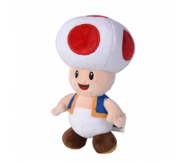 Peluche Toad Super Mario Nintendo 20cm