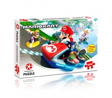 Puzzle Mario Kart Nintendo 1000pzs