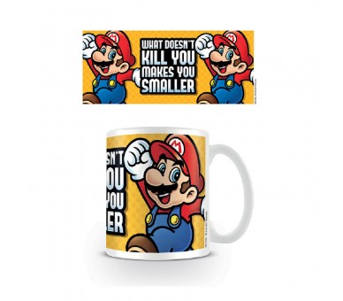 Taza Makes You Smaller Super Mario Bros 315ml