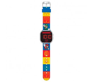 Reloj led Super Mario