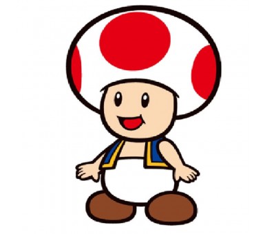 Cojin 3D Toad Super Mario Bros