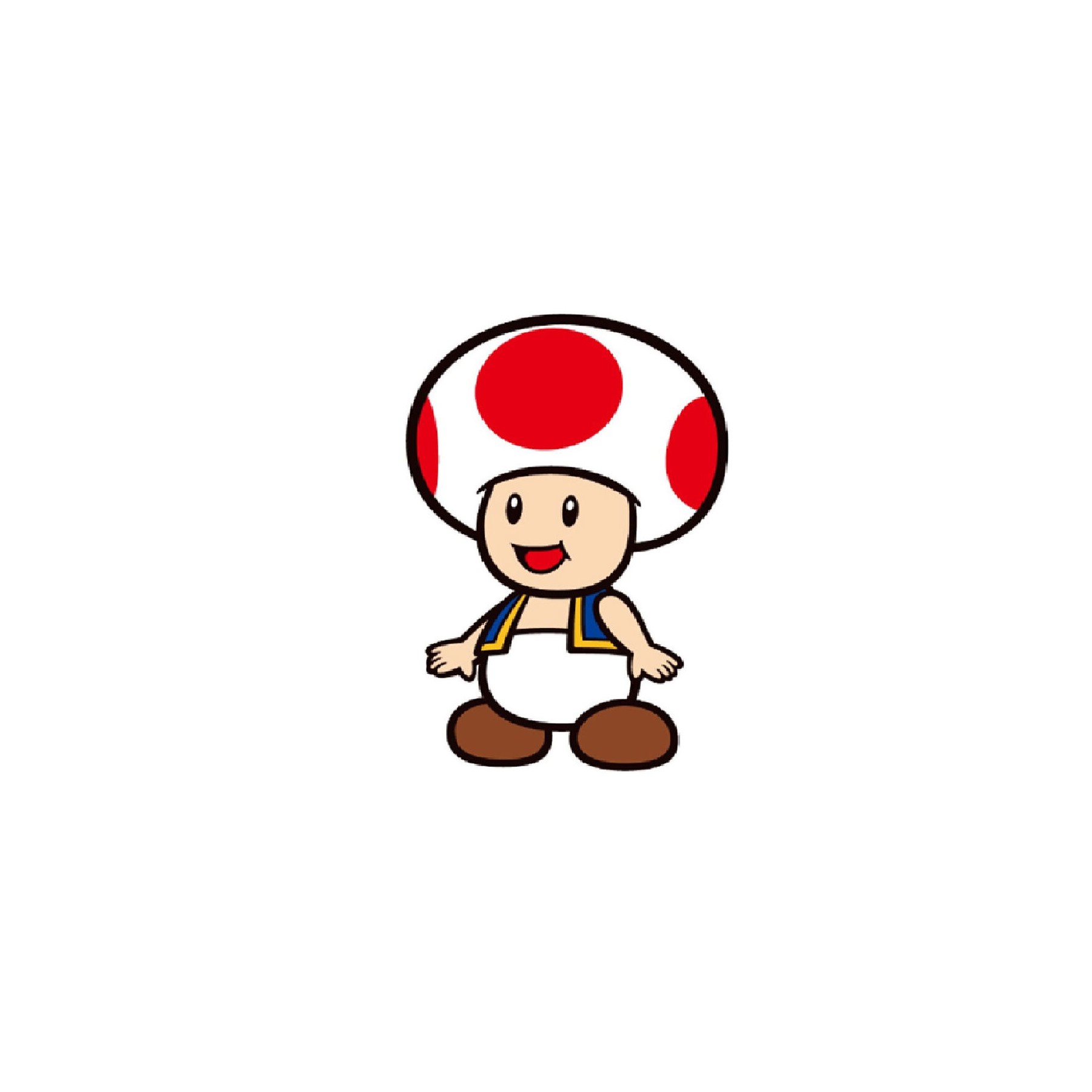 Cojin 3D Toad Super Mario Bros