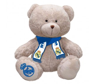 Peluche Osito Bufanda Real Madrid 35cm