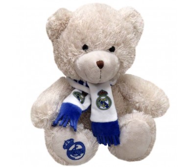 Peluche Osito Bufanda Real Madrid 20cm