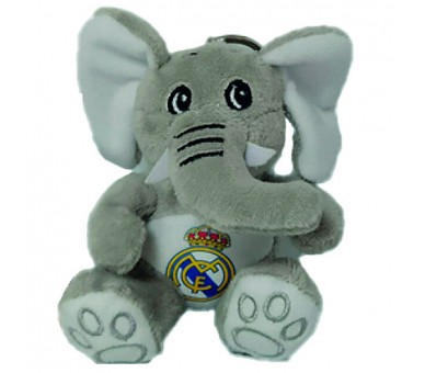 Llavero peluche elefante Real Madrid