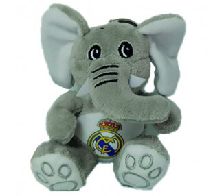 Llavero peluche elefante Real Madrid