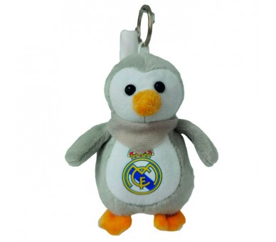 Llavero peluche pinguino Real Madrid