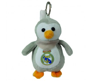 Llavero peluche pinguino Real Madrid