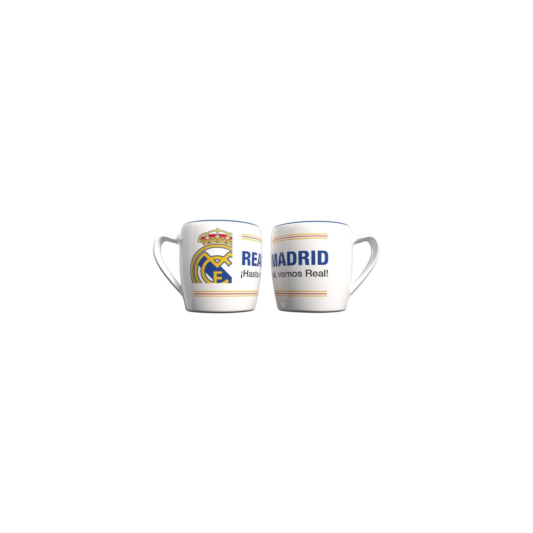 Taza bicolor Real Madrid 380ml