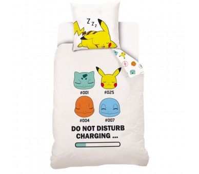 Funda nordica Premium Pokemon cama 90 algodon