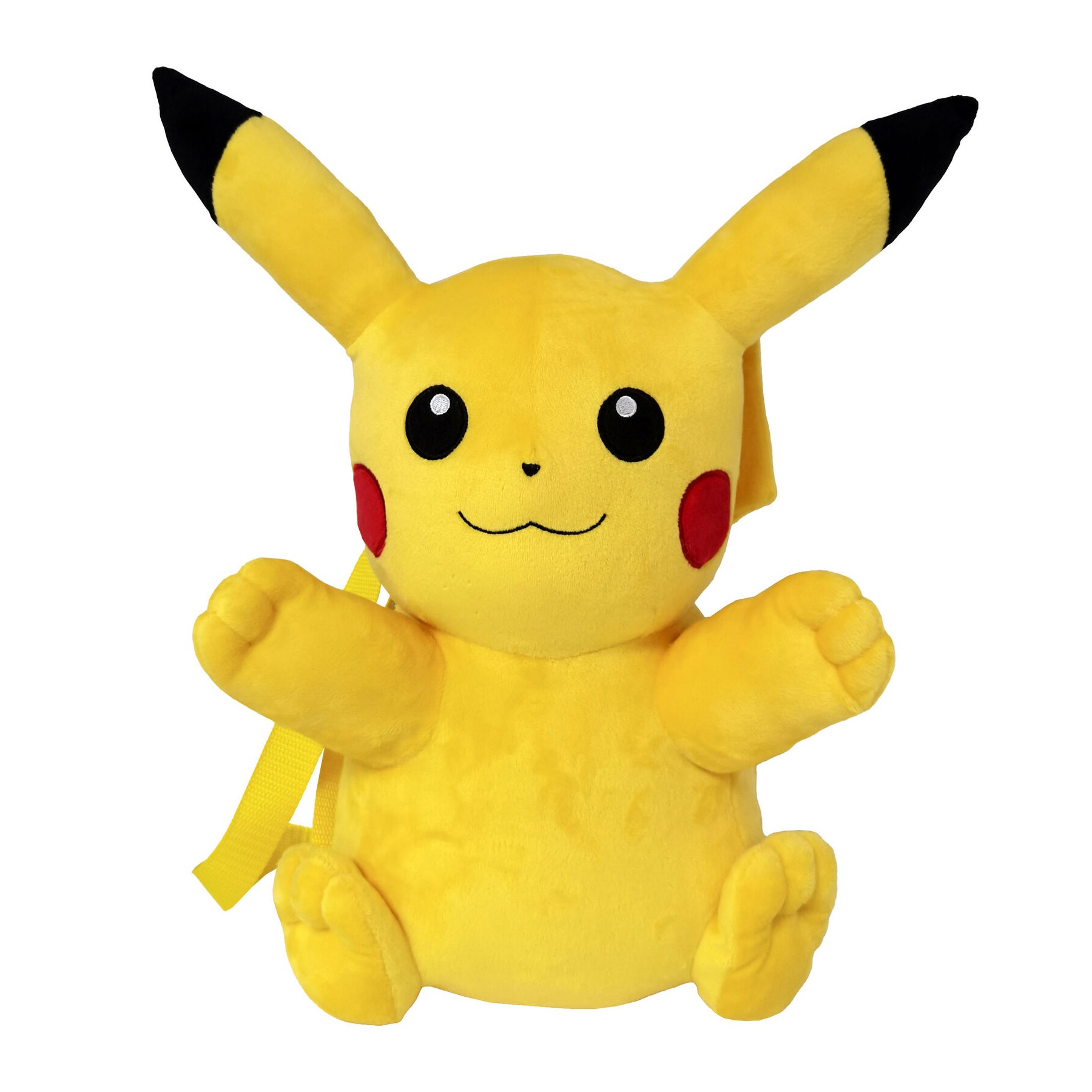 Mochila Peluche Pikachu Pokemon 36cm