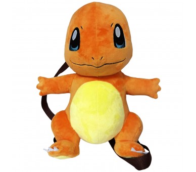 Mochila Peluche Charmander Pokemon 36cm