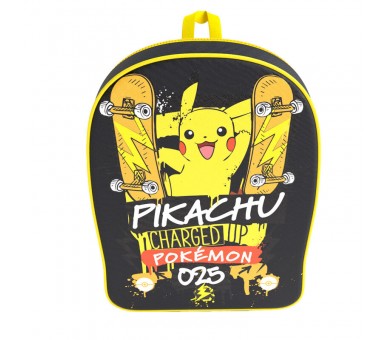 Mochila Pikachu Pokemon 30cm