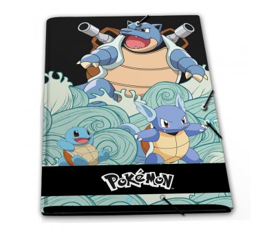 Carpeta A4 Squirtle Evolution Pokemon