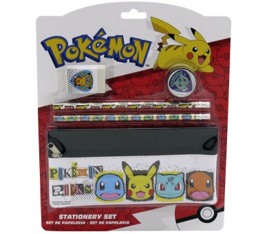 Set papeleria Pokemon