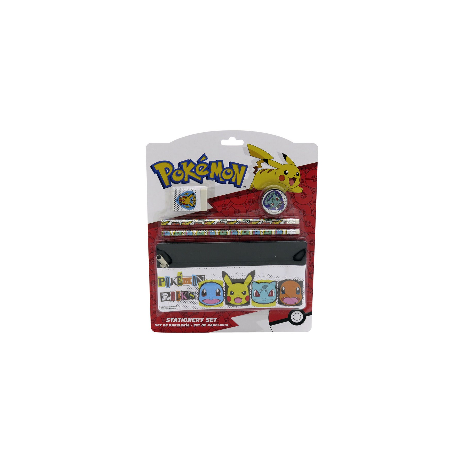 Set papeleria Pokemon