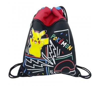 Saco Pikachu Pokemon 43cm