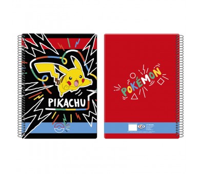 Cuaderno A4 Pikachu Pokemon