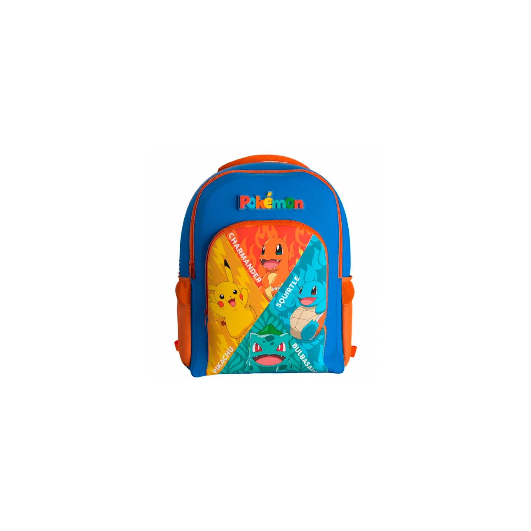 Mochila Starters Pokemon 43cm adaptable