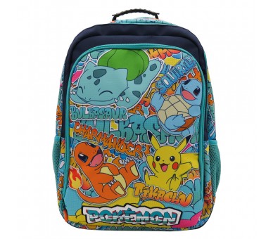 Mochila Urban Colors Pokemon 43cm adaptable