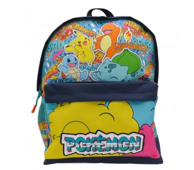 Mochila Urban Colors Pokemon adaptable 40cm