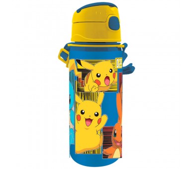 Cantimplora aluminio Pokemon 600ml surtido
