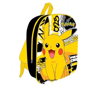 Mochila Happy Pikachu Pokemon 40cm