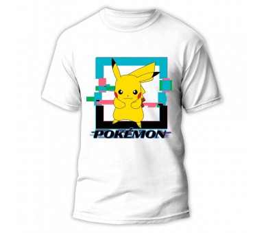 Camiseta Pikachu Pokemon infantil