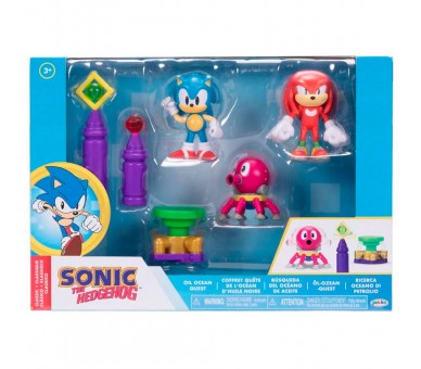 Blister diorama Oil Ocean Sonic the Hedgehog 6cm