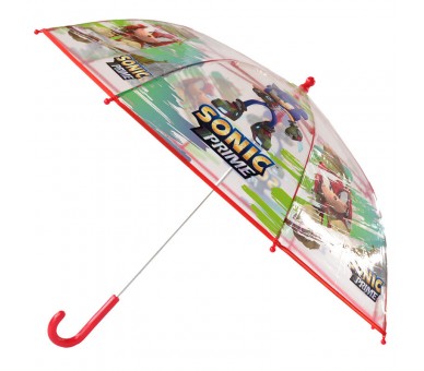 Paraguas manual transparente Sonic the Hedgehog 48cm