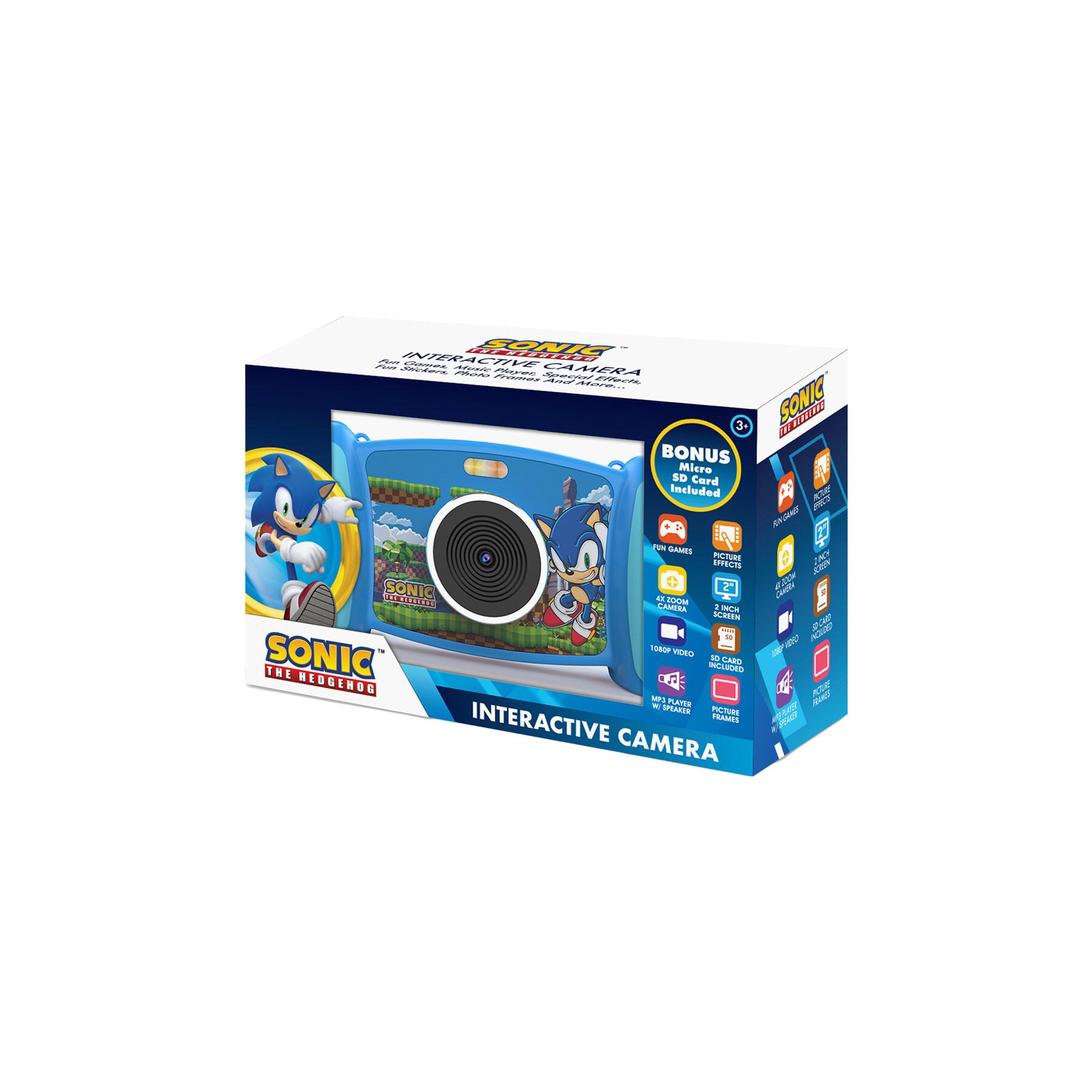 Camara interactiva Sonic The Hedgehog