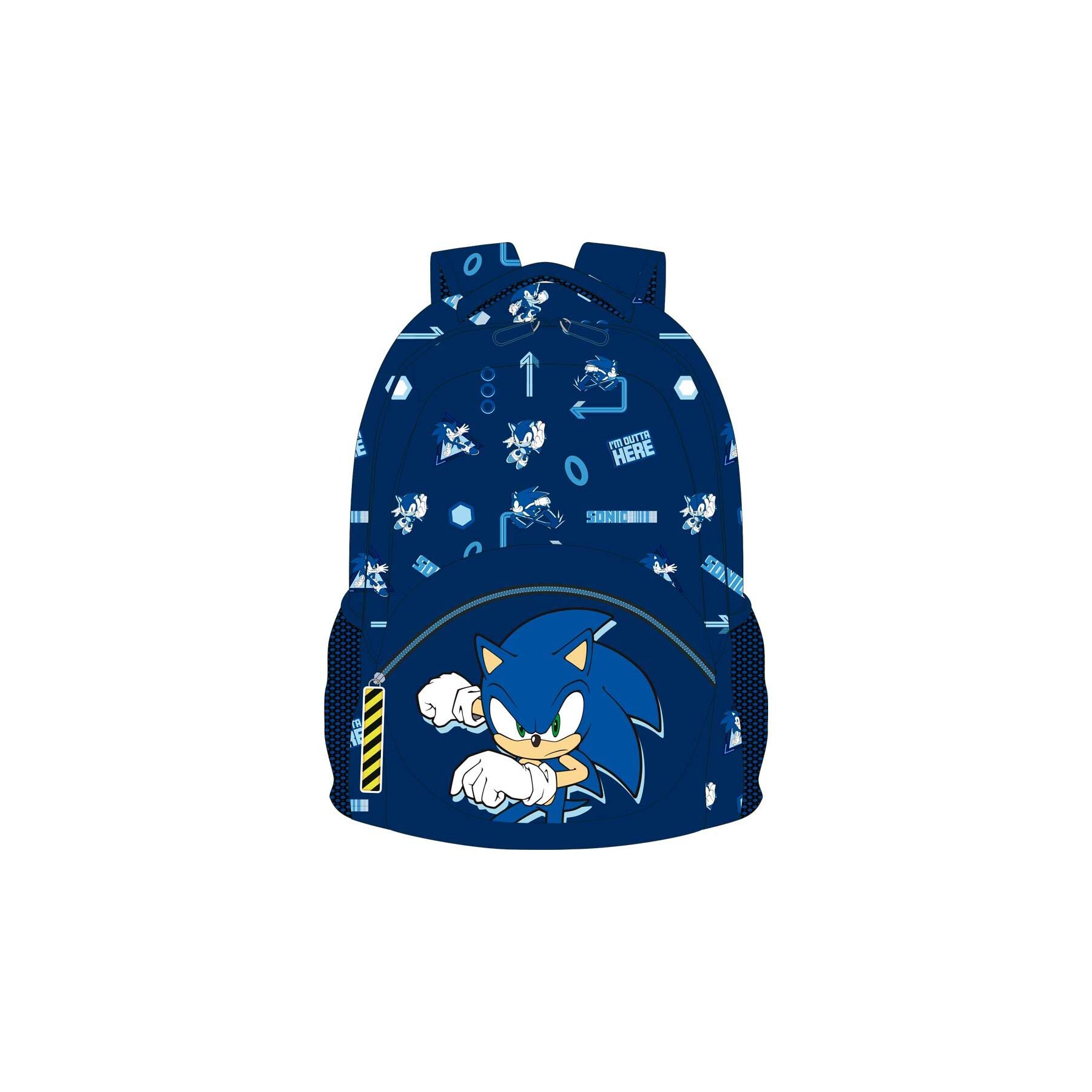 Mochila Sonic the Hedgehog 42cm