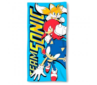 Toalla Sonic The Hedgehog microfibra