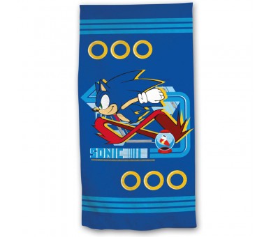 Toalla Sonic The Hedgehog microfibra