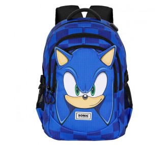 Mochila Sight Sonic the Hedgehog 44cm adaptable