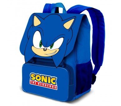 Mochila solapa Sonic the Hedgehog 45cm