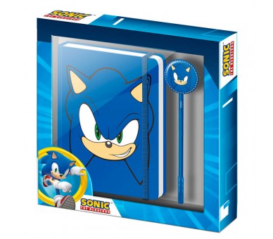 Diario + boligrafo Sonic the Hedgehog