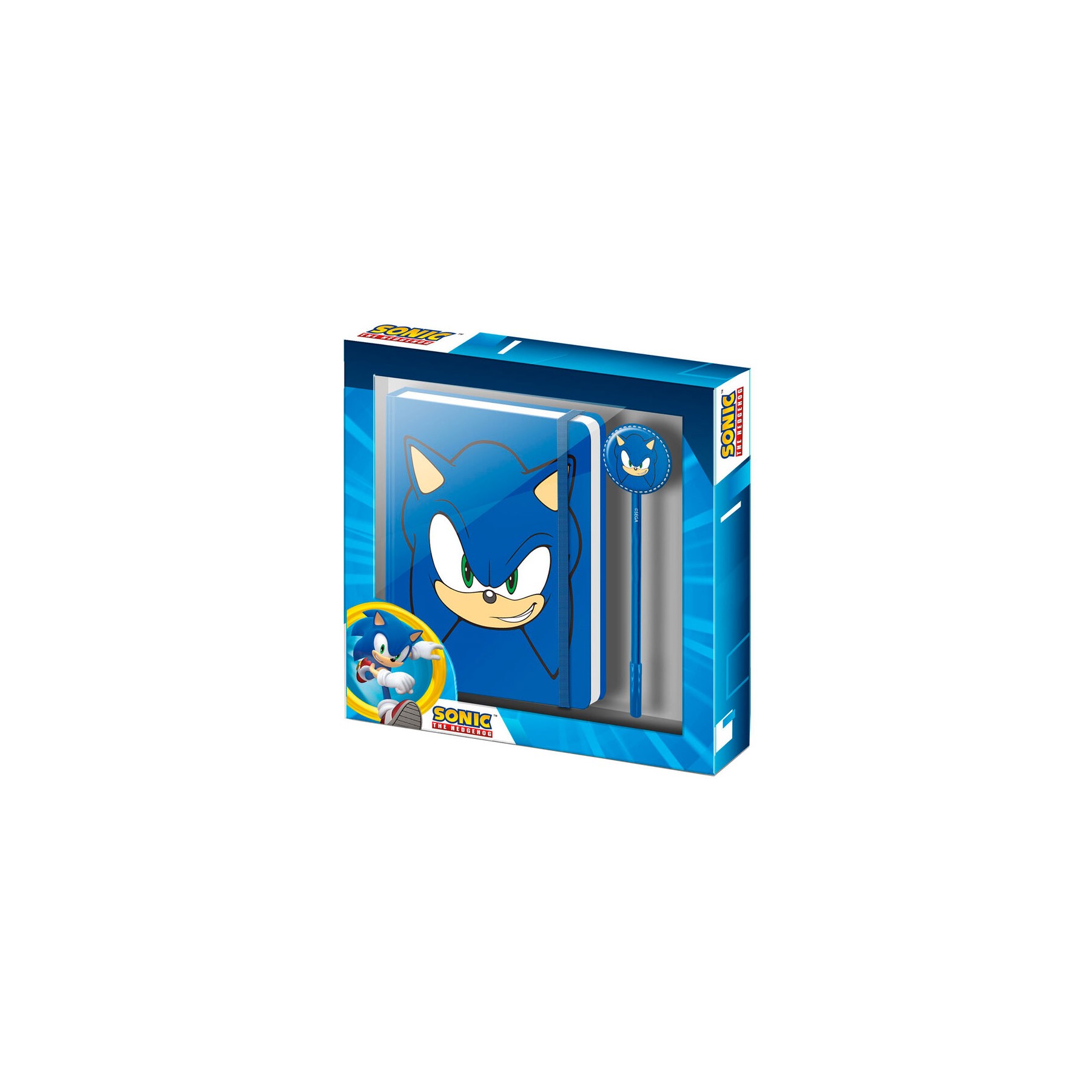 Diario + boligrafo Sonic the Hedgehog