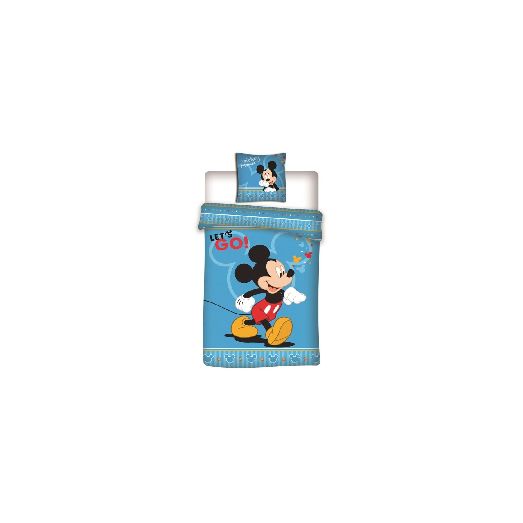 Funda nordica Mickey Disney cama 90cm microfibra