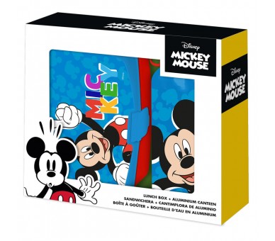 Set cantimplora + sandwichera Mickey Disney