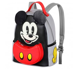 Mochila Heady Face Mickey Disney 29cm